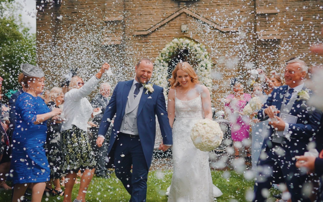 Annie + Andrew, Mitton Hall